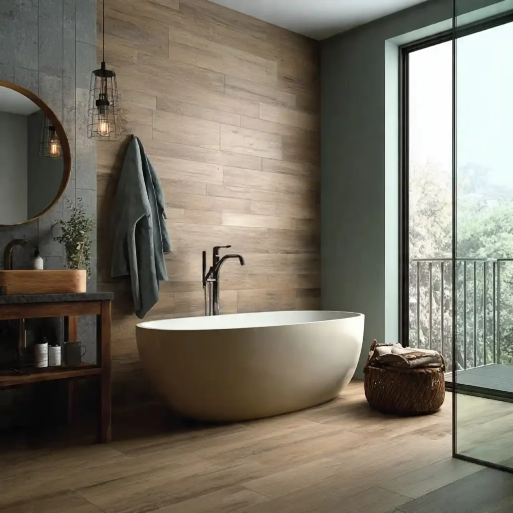 3-Bathroom Floor Tile Idea