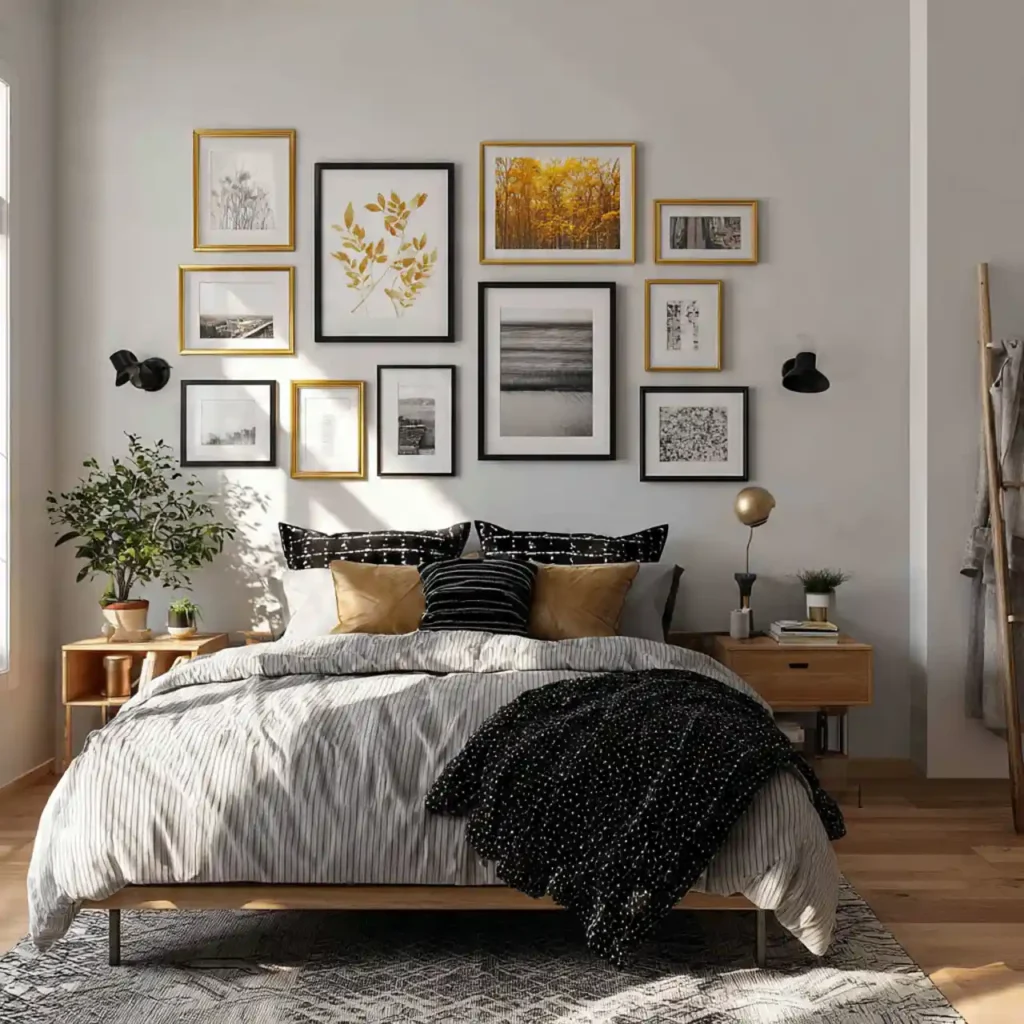 3-Bedroom Wall Decor Idea