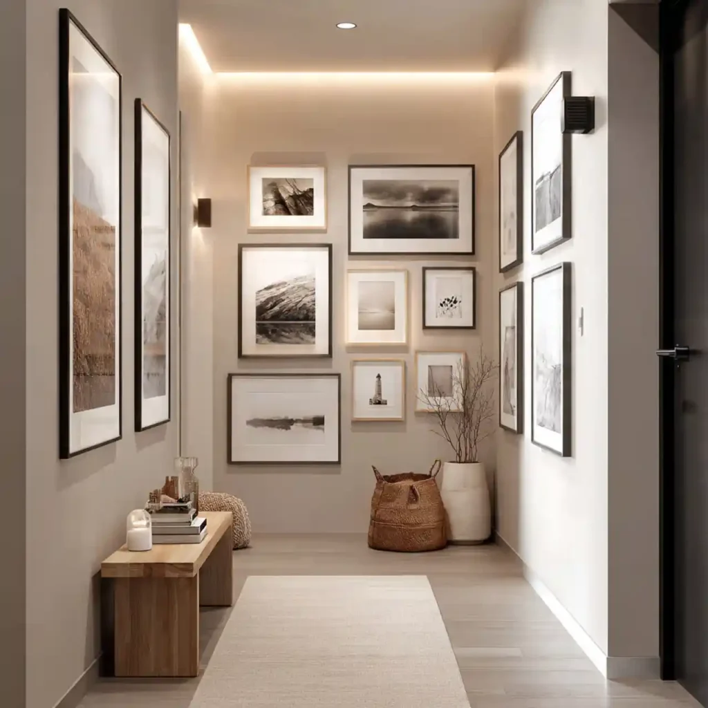 3-Hallway Decorating Idea