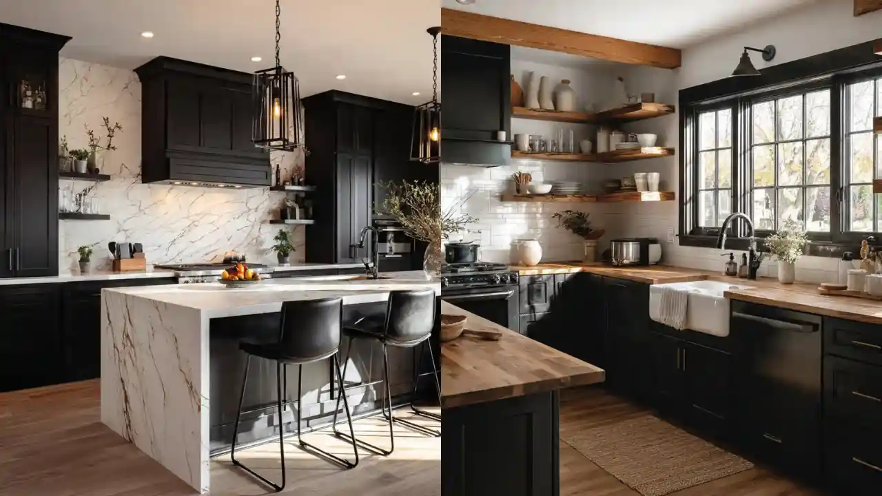 30 Black Kitchen Cabinets That Prove Dark Designs Are the Boldest Choice for Modern Homes