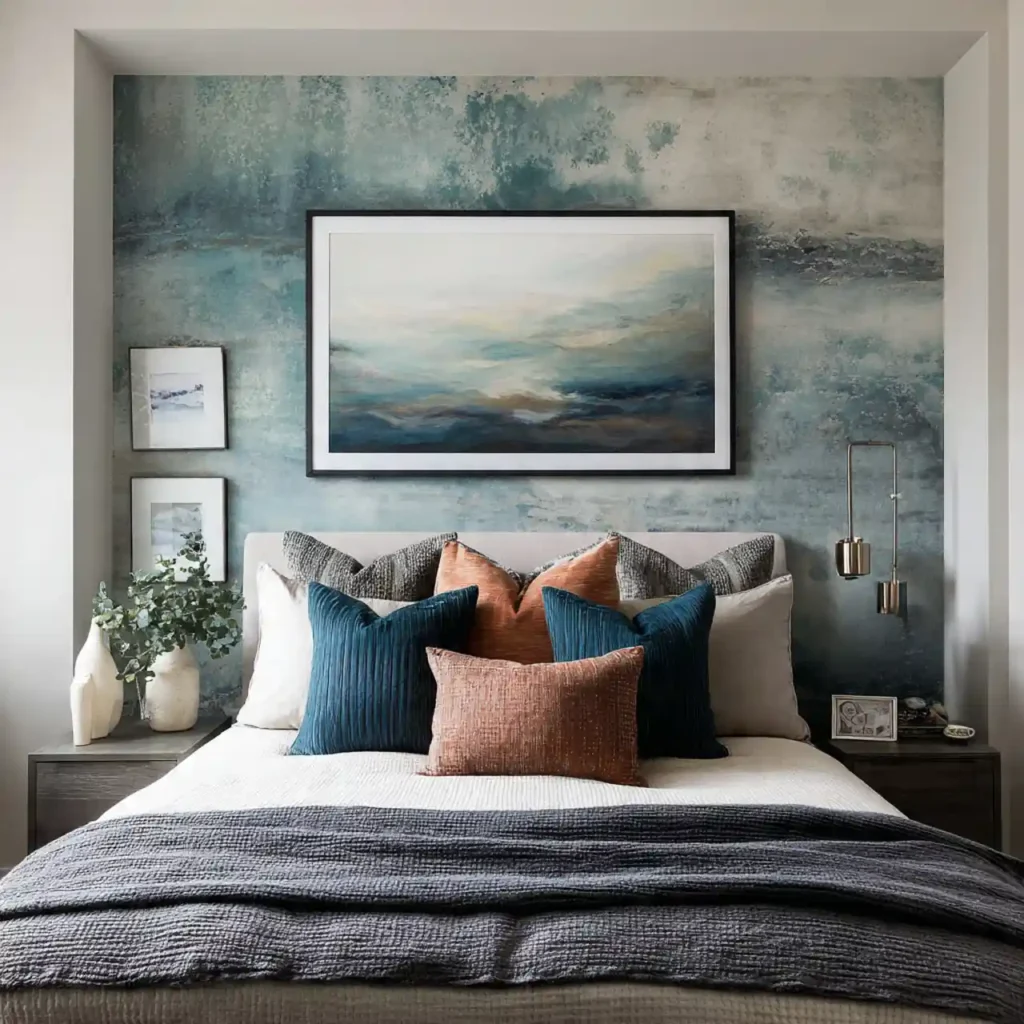31-Bedroom Accent Wall Idea
