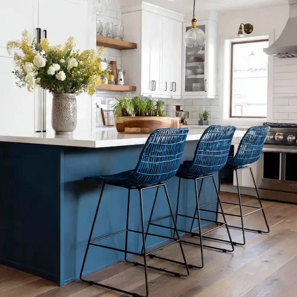 31-Blue Kitchen Idea