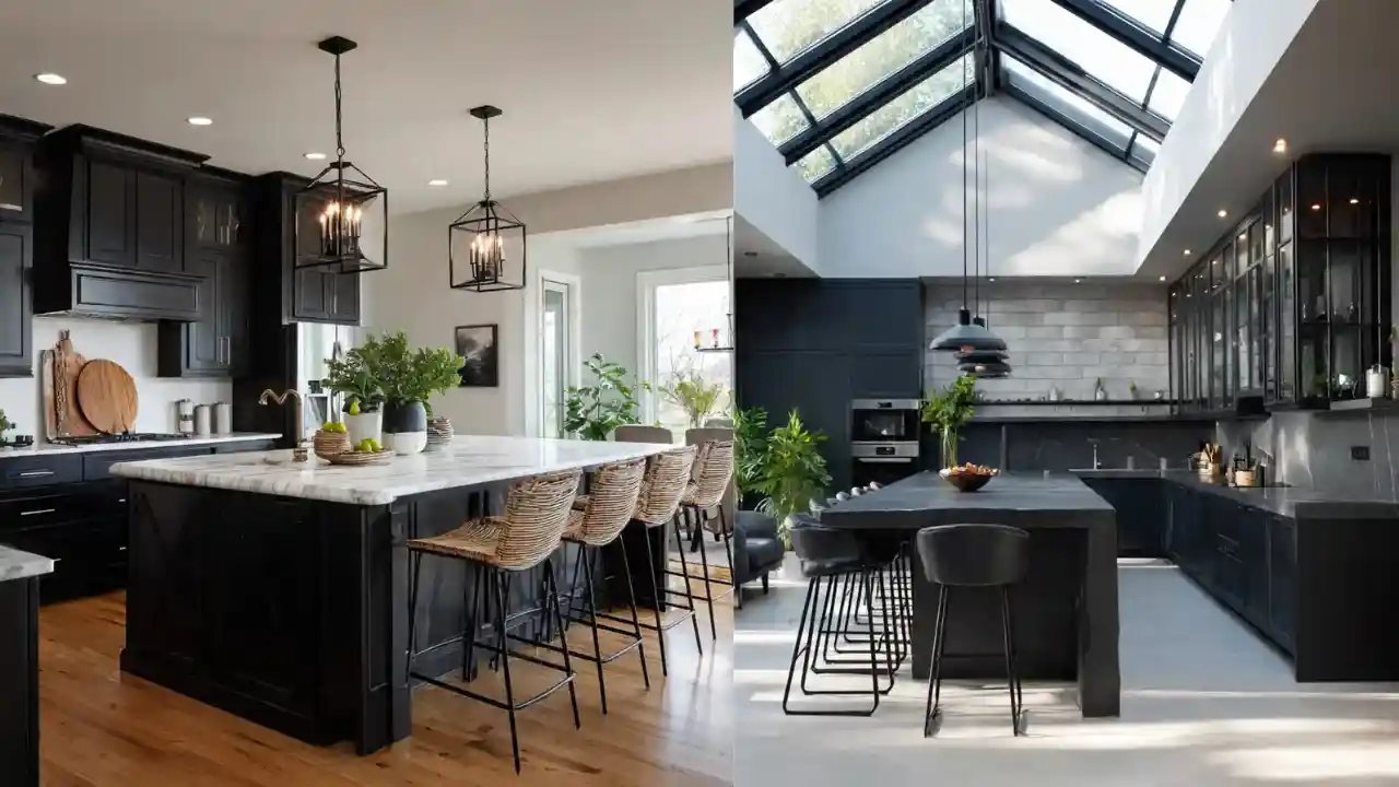 31 Stunning Black Kitchen Ideas for Chic & Versatile Cooking Spaces