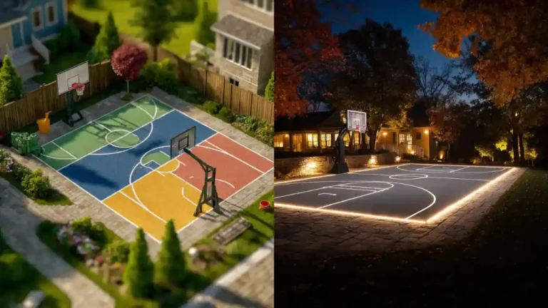 32 Stunning Backyard Basketball Court Ideas to Transform Your Outdoor Space