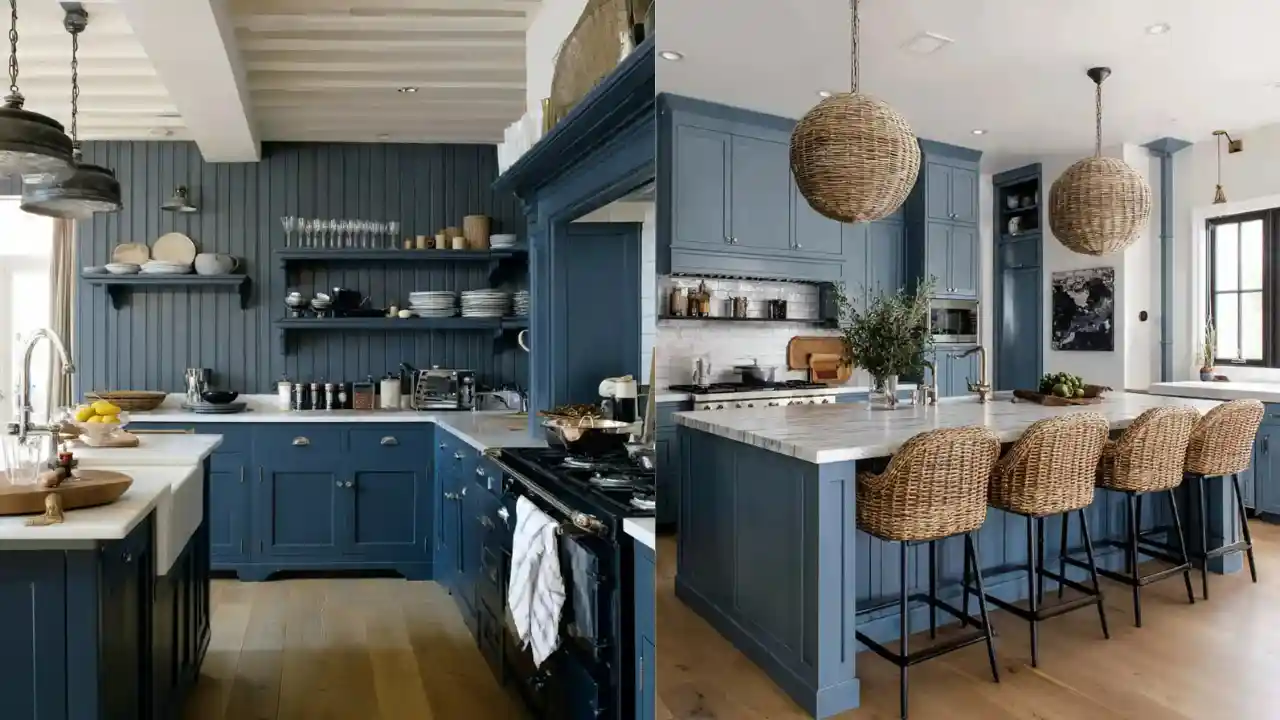 38 Stunning Blue Kitchen Ideas Inspire Your Home with Oceanic Tones