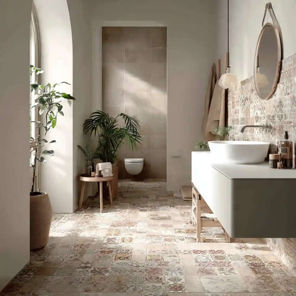 4-Bathroom Flooring Idea