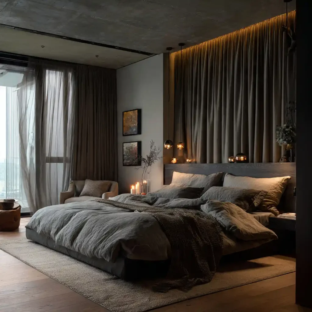 4-Bedroom Curtain Idea