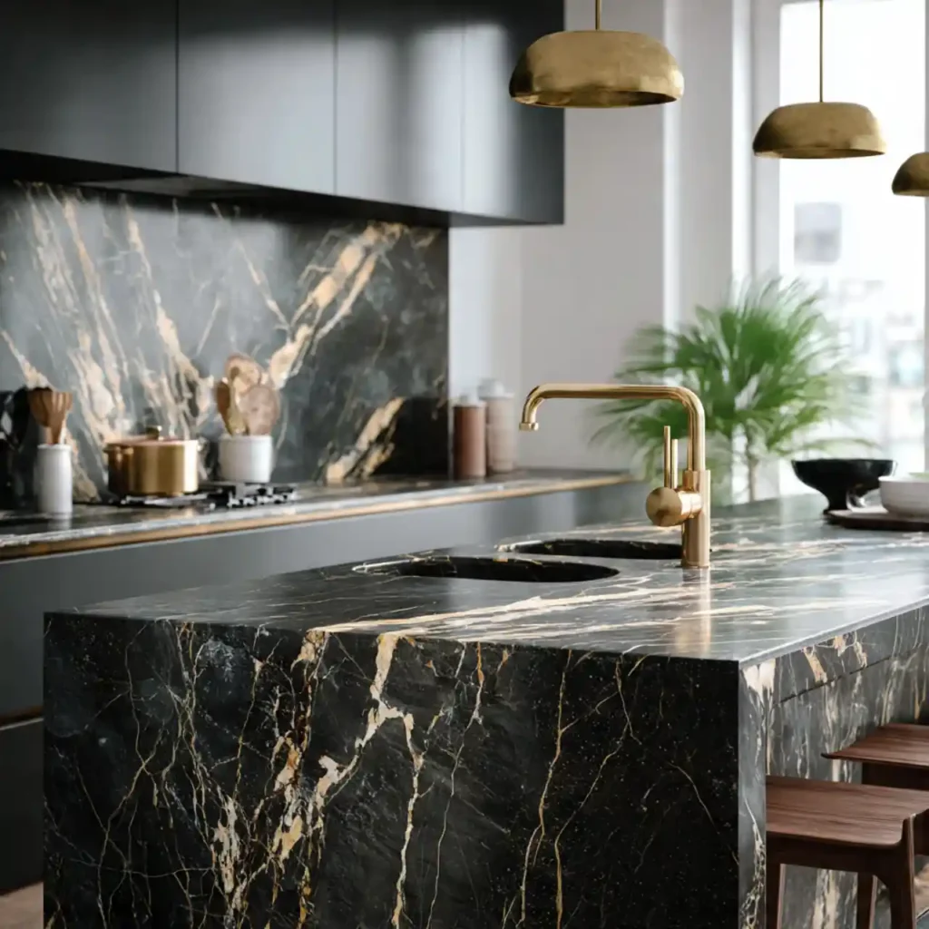 4-Black Kitchen Idea