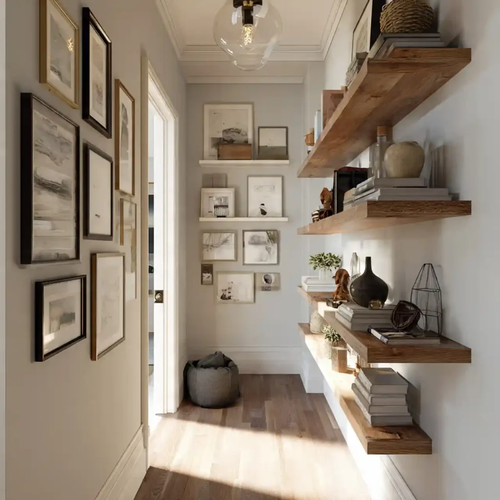 4-Hallway Decor Idea