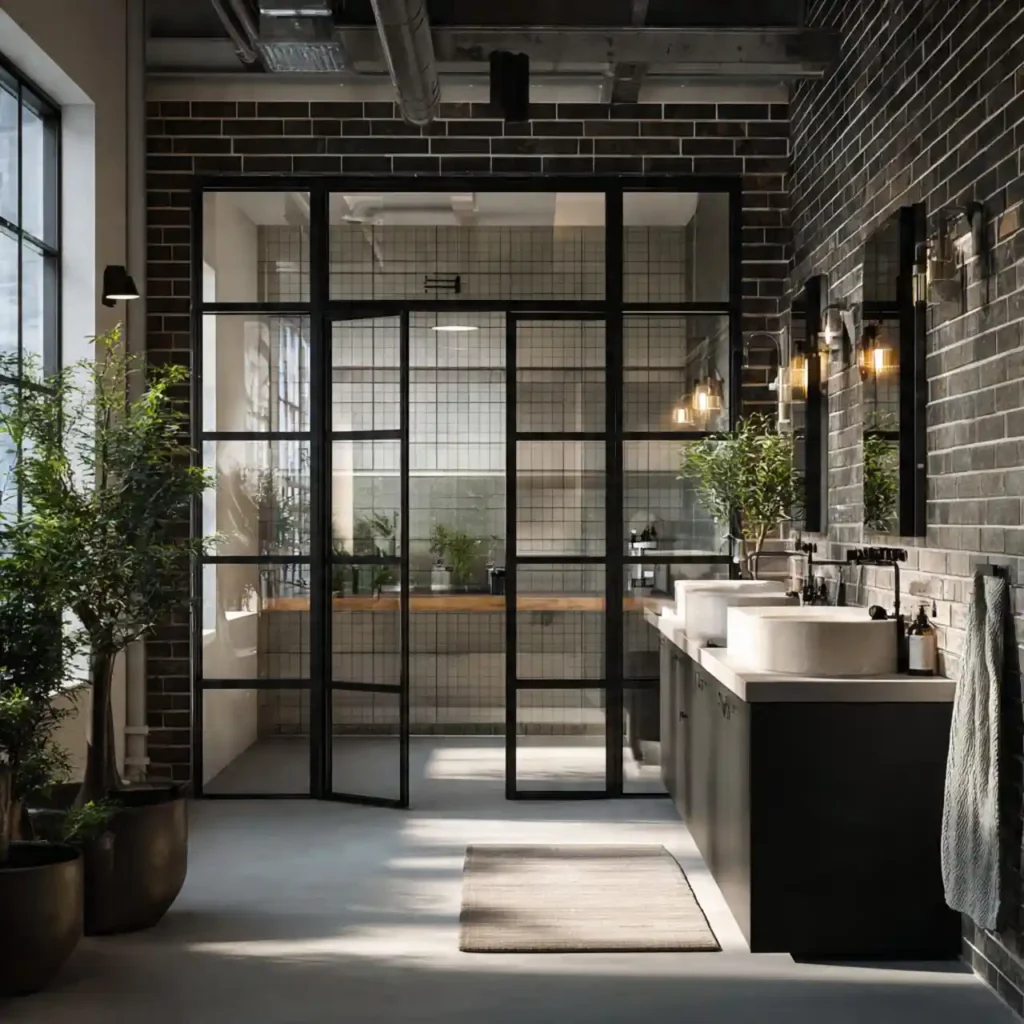 5-Bathroom Door Idea