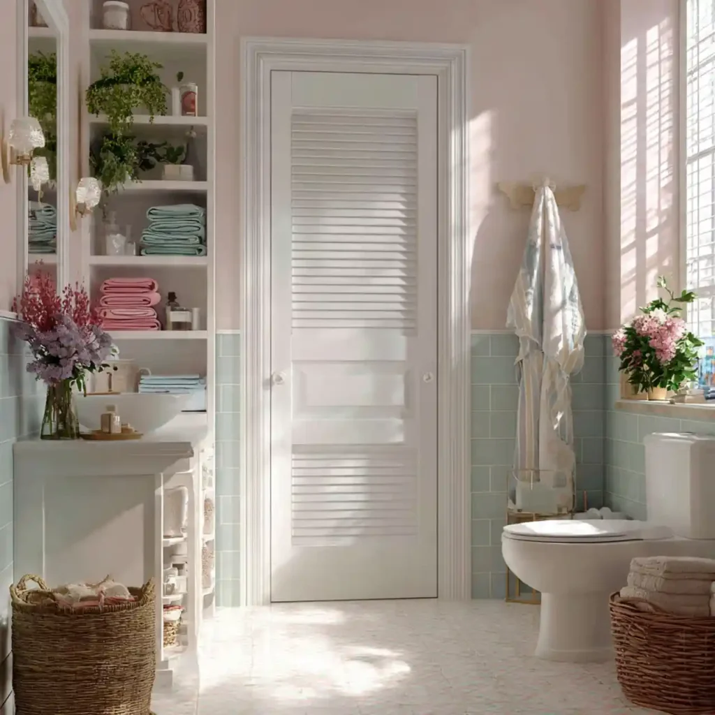 6-Bathroom Door Idea