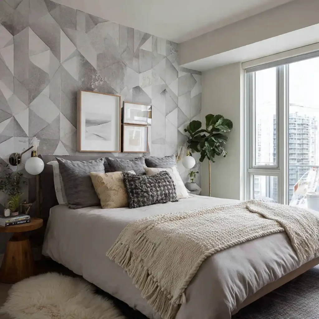 6-Bedroom Accent Wall Idea