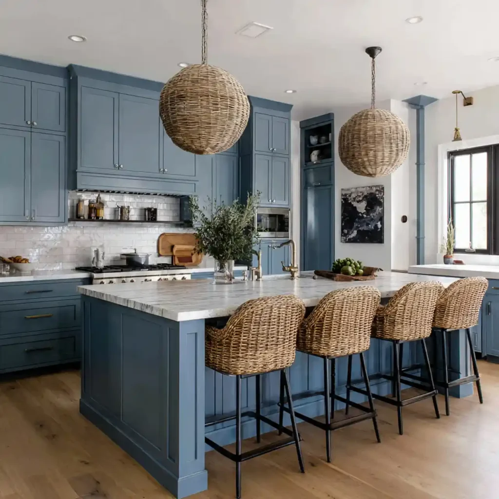6-Blue Kitchen Idea