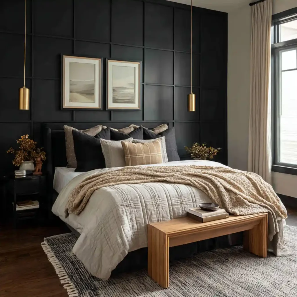 7-Bedroom Accent Wall Idea