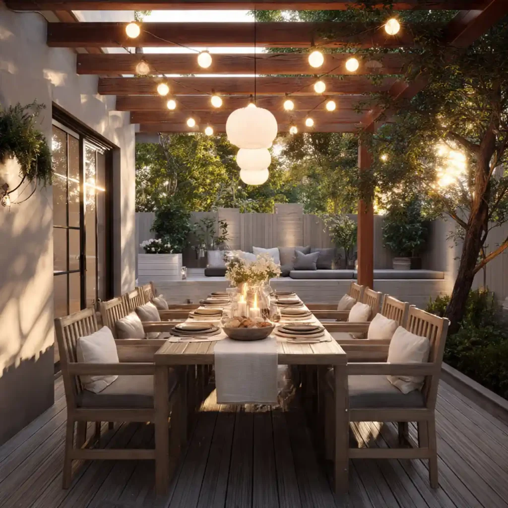 9-Backyard Deck Idea