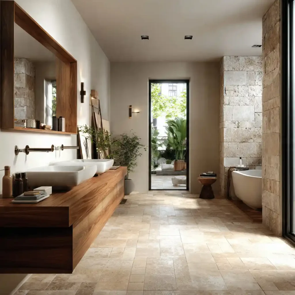 9-Bathroom Flooring Idea