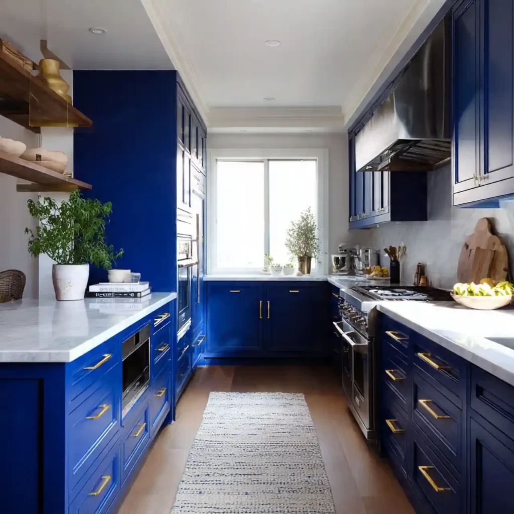 9-Blue Kitchen Idea