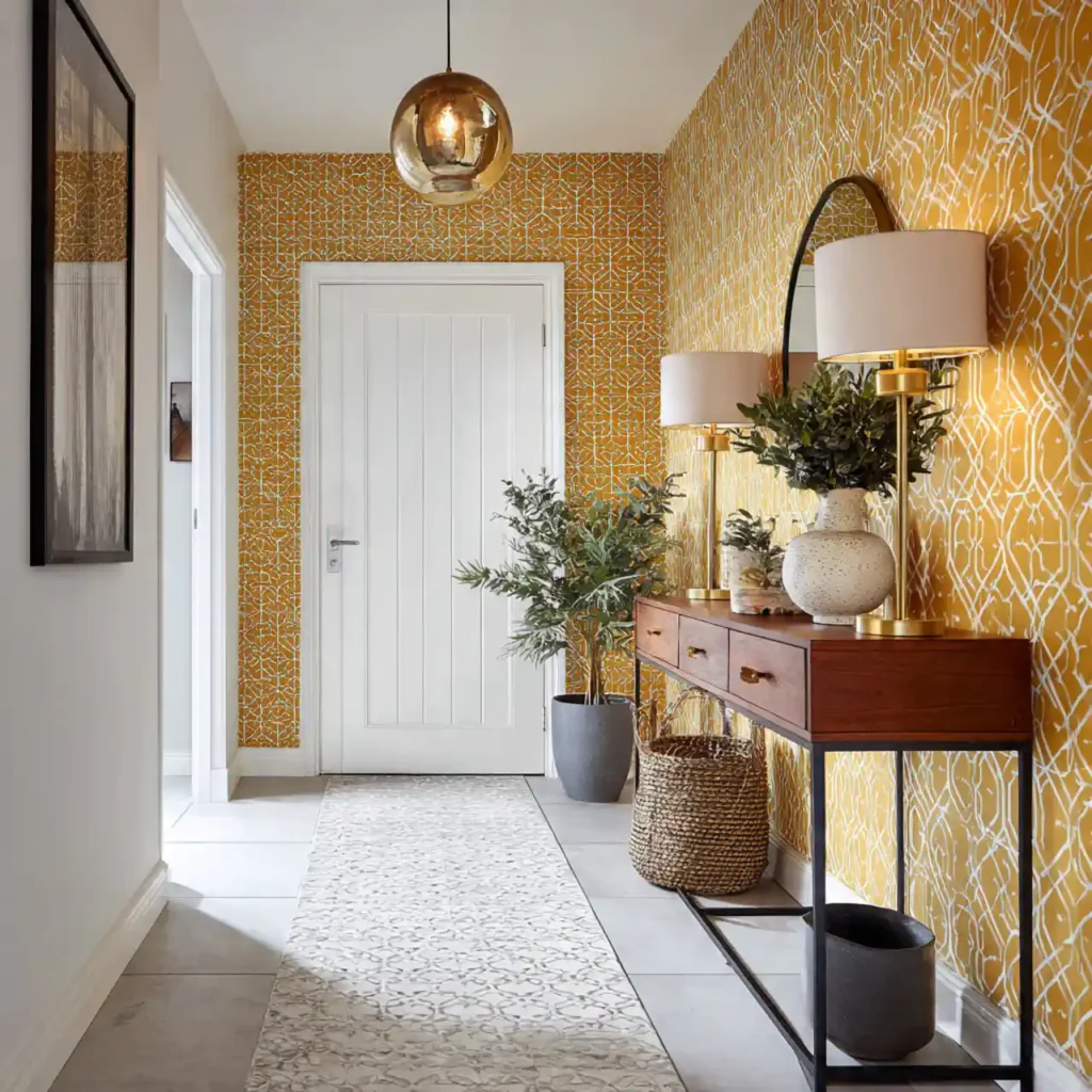 9-Hallway Decor Idea