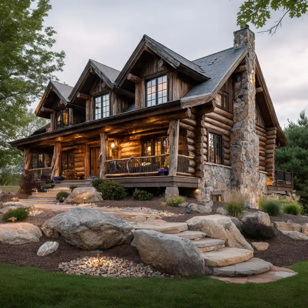 1-Cabin Exterior Ideas