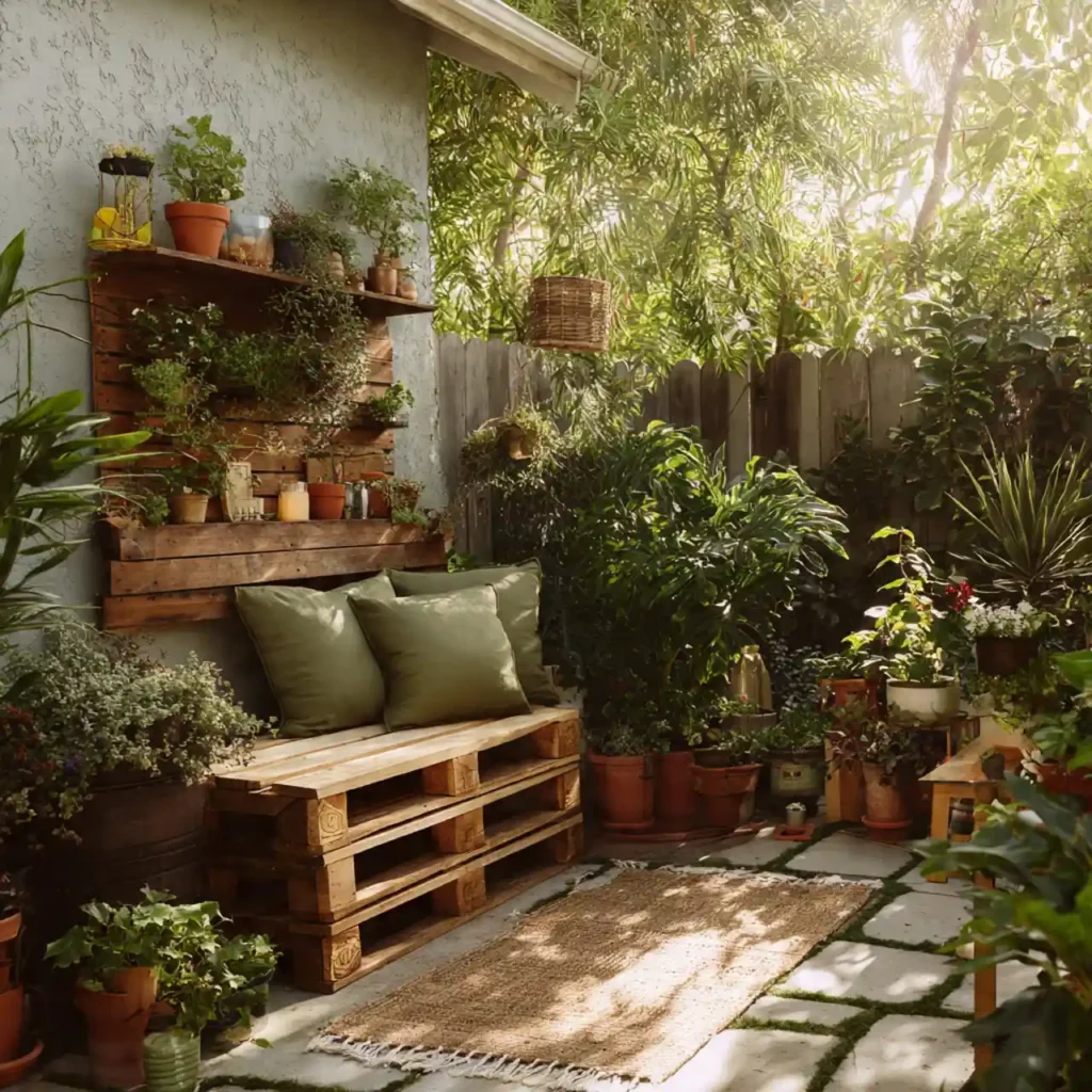 1-Creative Outdoor Pallet Projects