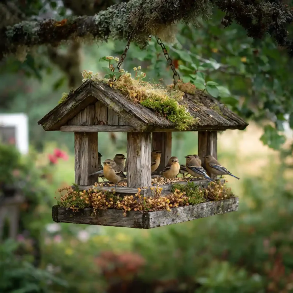 1-Garden Bird Feeder Ideas