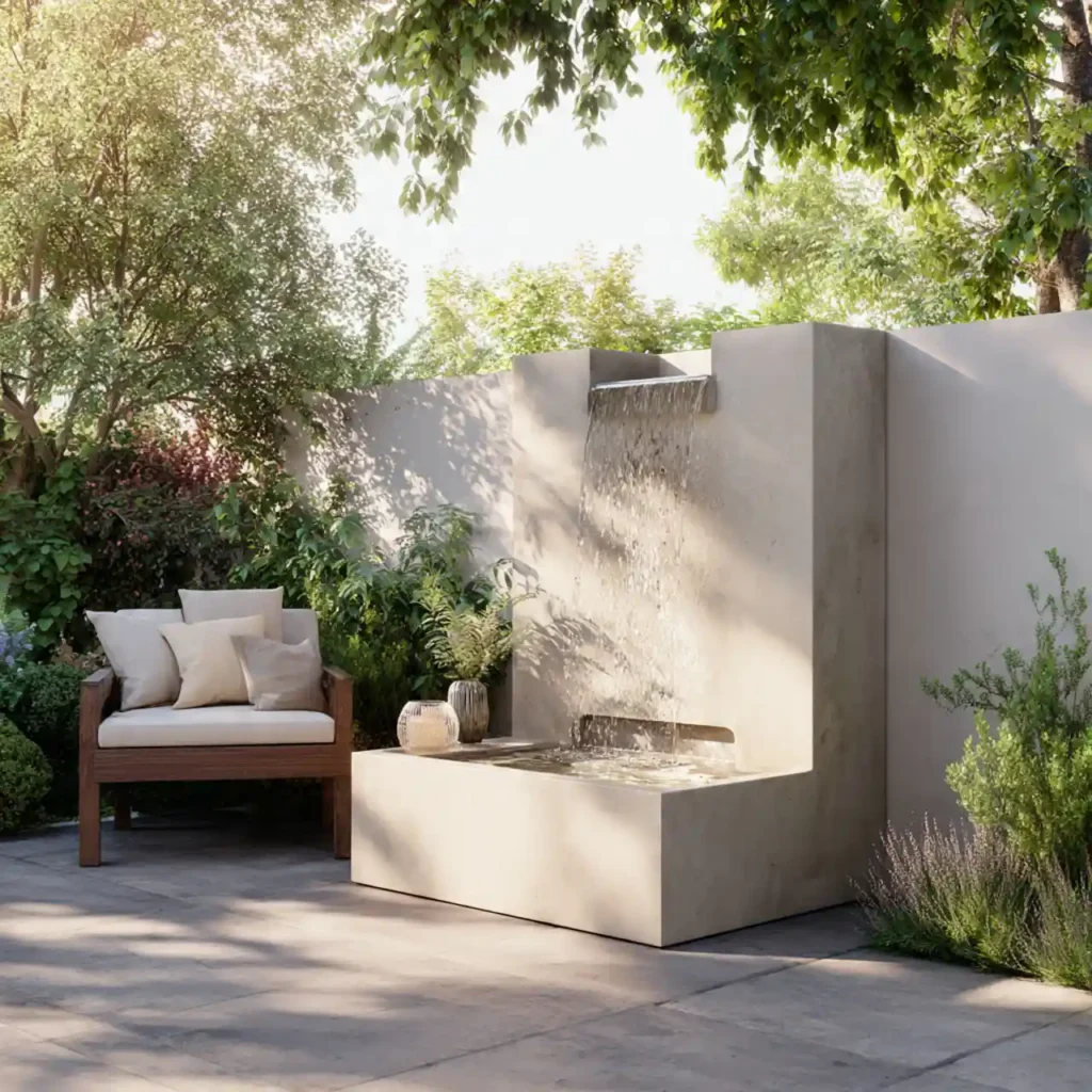 1-Outdoor Fountain Ideas