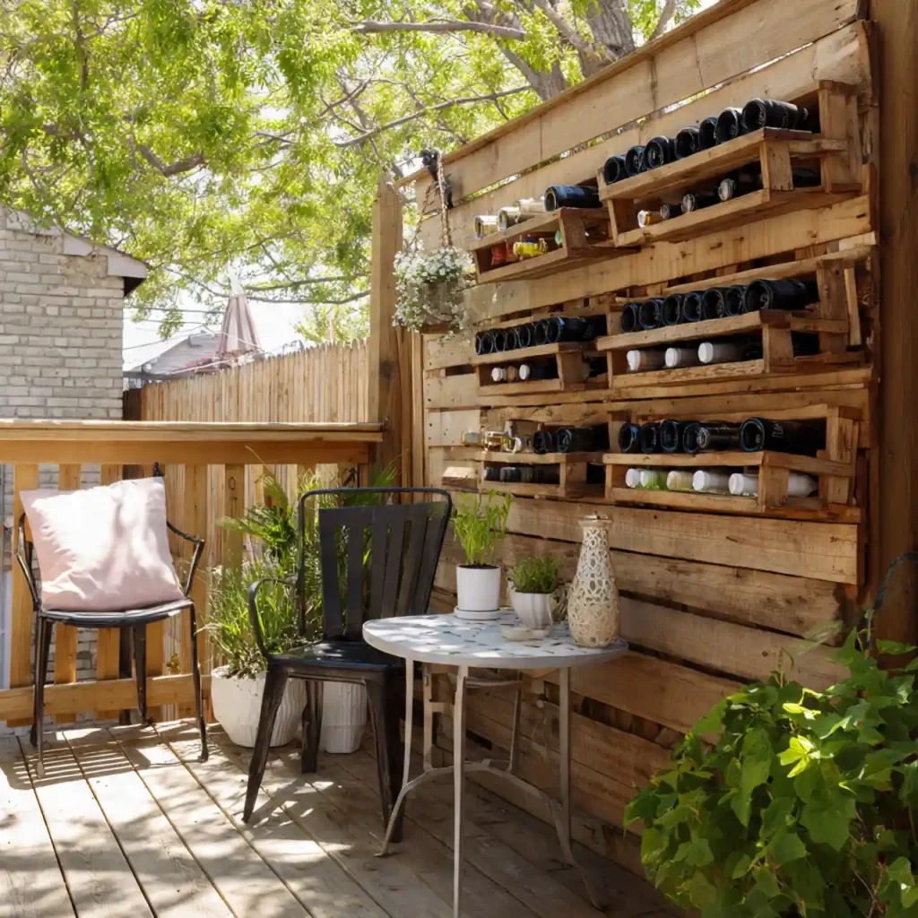 10-Creative Outdoor Pallet Project