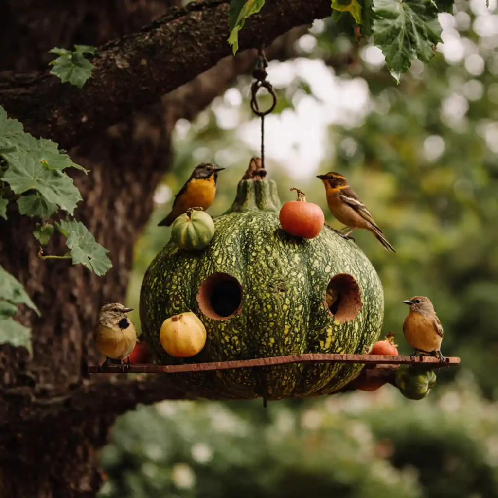 10-Garden Bird Feeder Idea