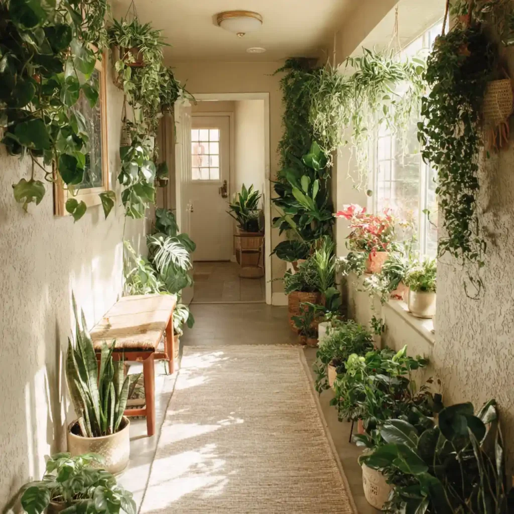 10-Long Hallway Decorating Idea