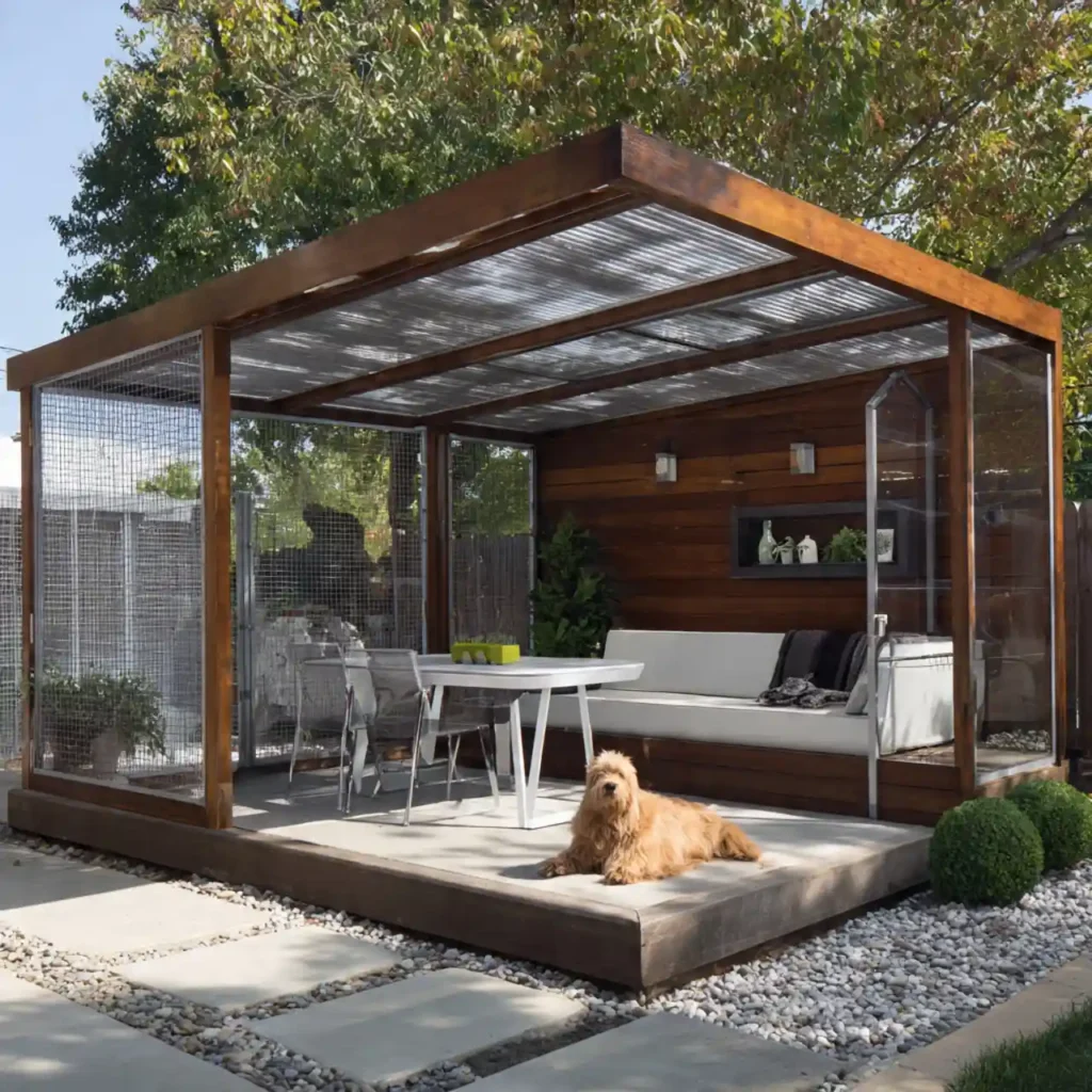 10-Outdoor Dog Kennel Idea