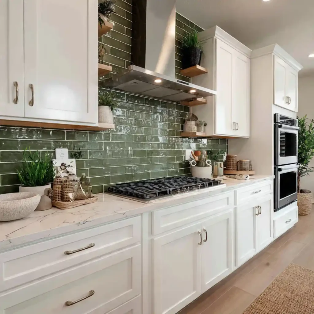 11-Green Kitchen Design