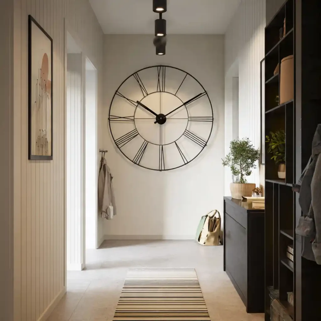 11-Hallway Wall Decor Idea