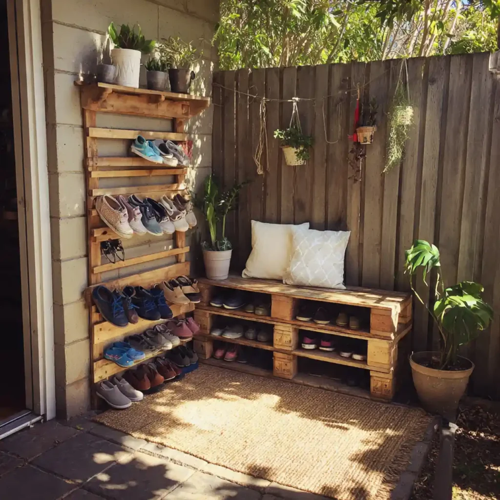 12-Creative Outdoor Pallet Project