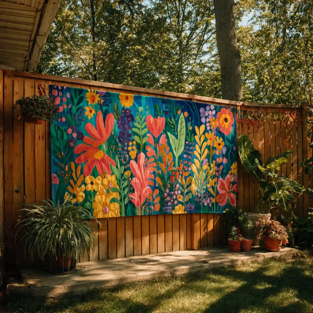 12-Fence Decorating Ideas