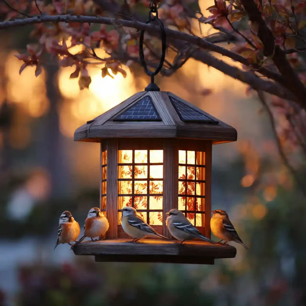 12-Garden Bird Feeder Idea