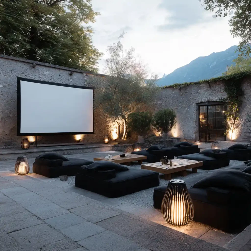 12-Outdoor Cinema Idea
