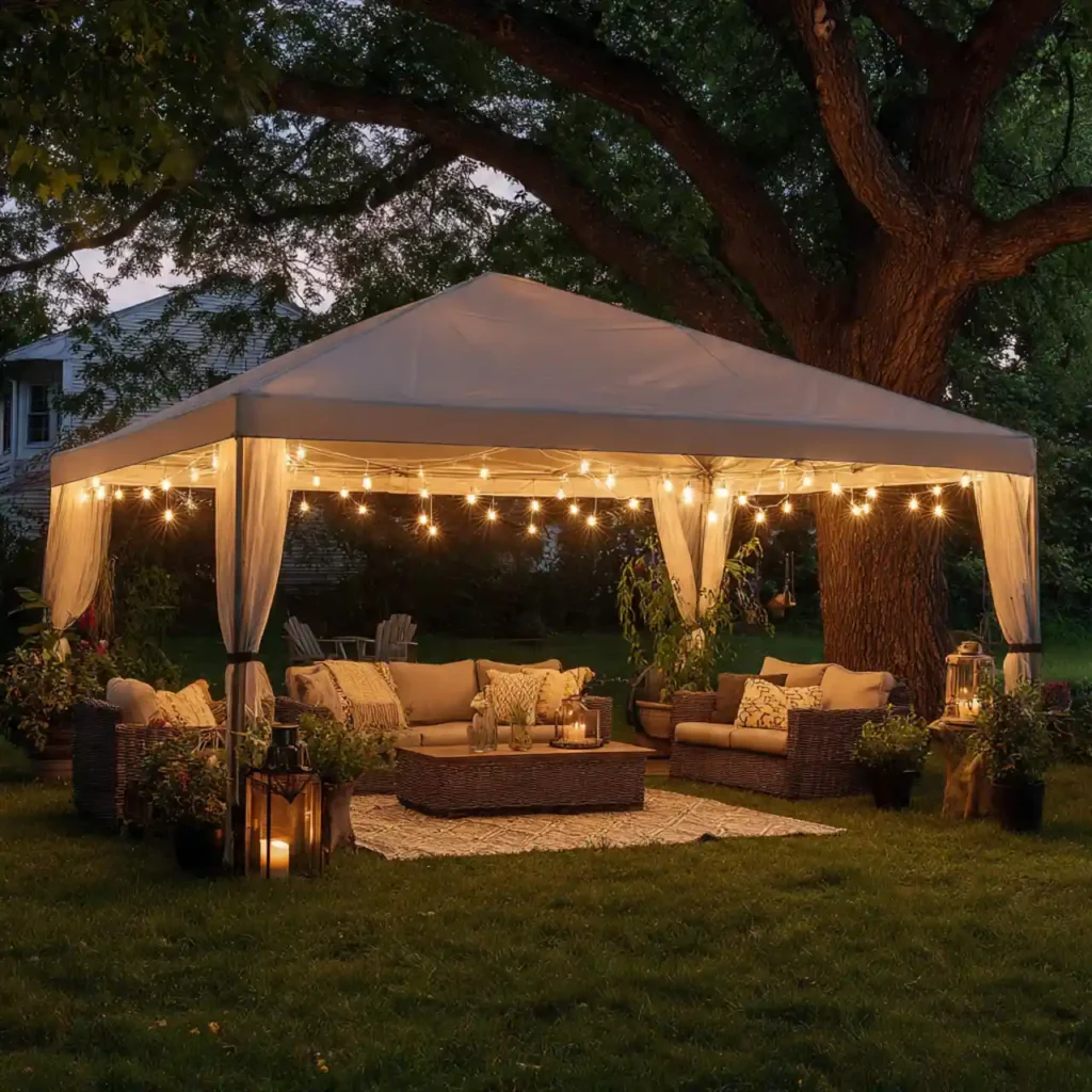 13-Garden Canopy Idea