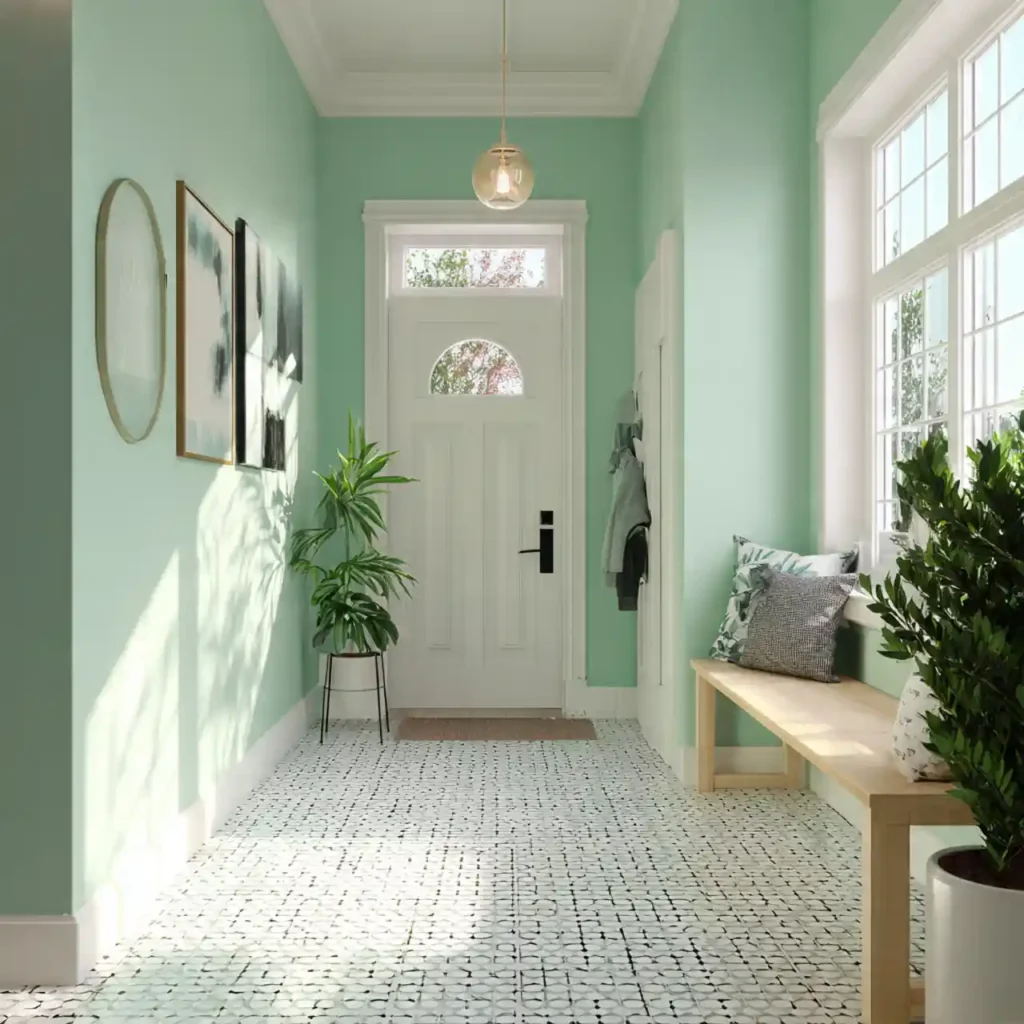 13-Hallway Paint Colour Idea