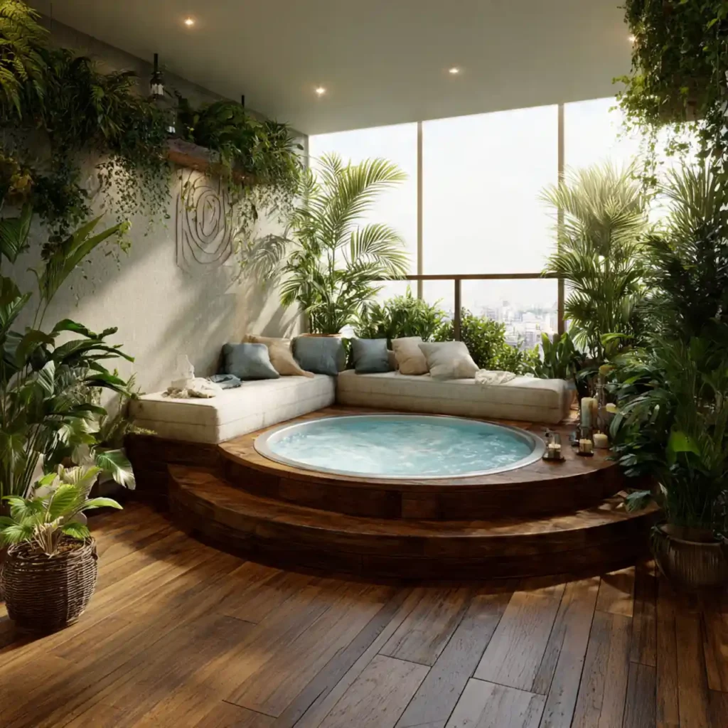 13-Jacuzzi Outdoor Idea