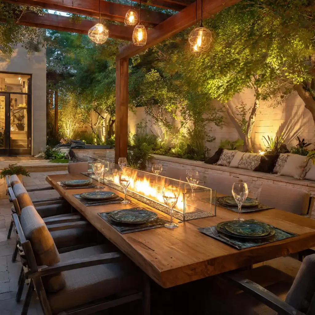 13-Outdoor Dining Area Idea
