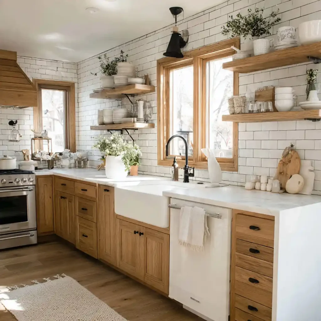 14-Farmhouse Kitchen Idea