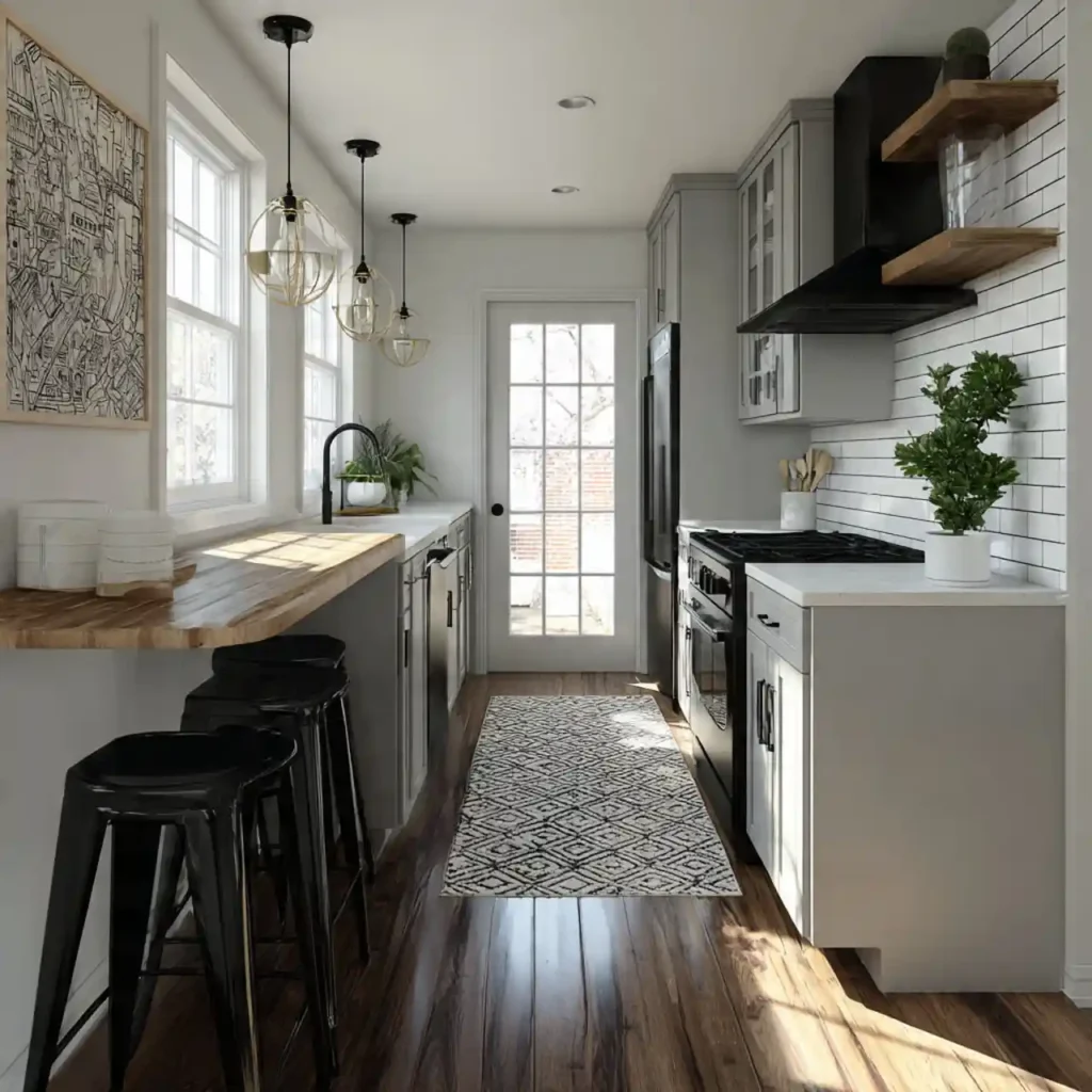 14-Galley Kitchen Idea
