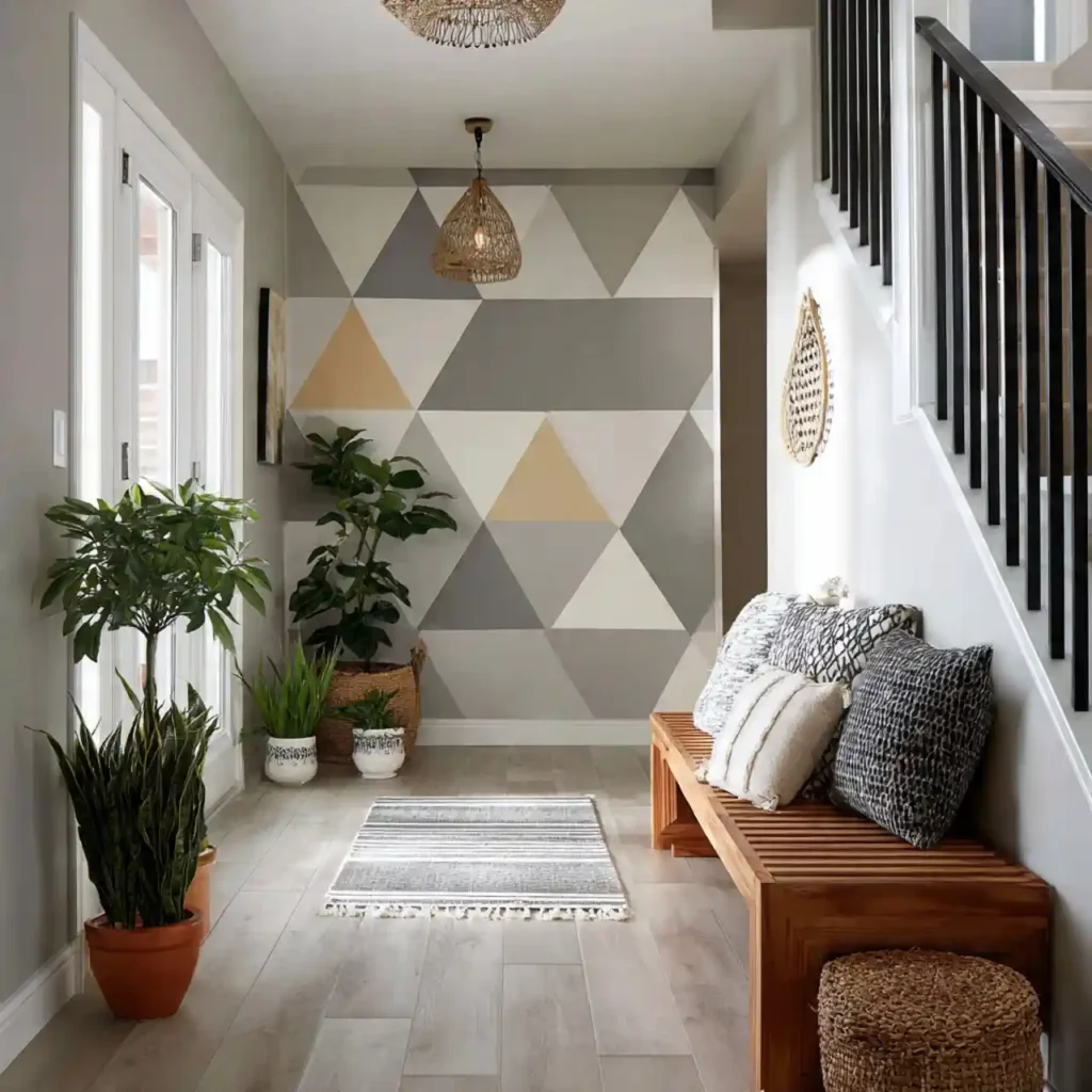 14-Hallway Wall Decor Idea