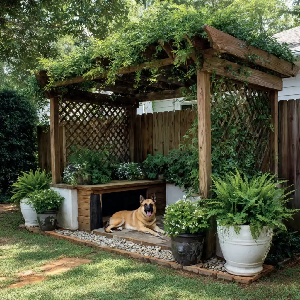 14-Outdoor Dog Kennel Idea