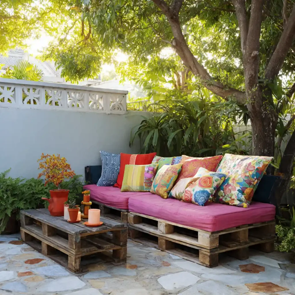 15-Creative Outdoor Pallet Project