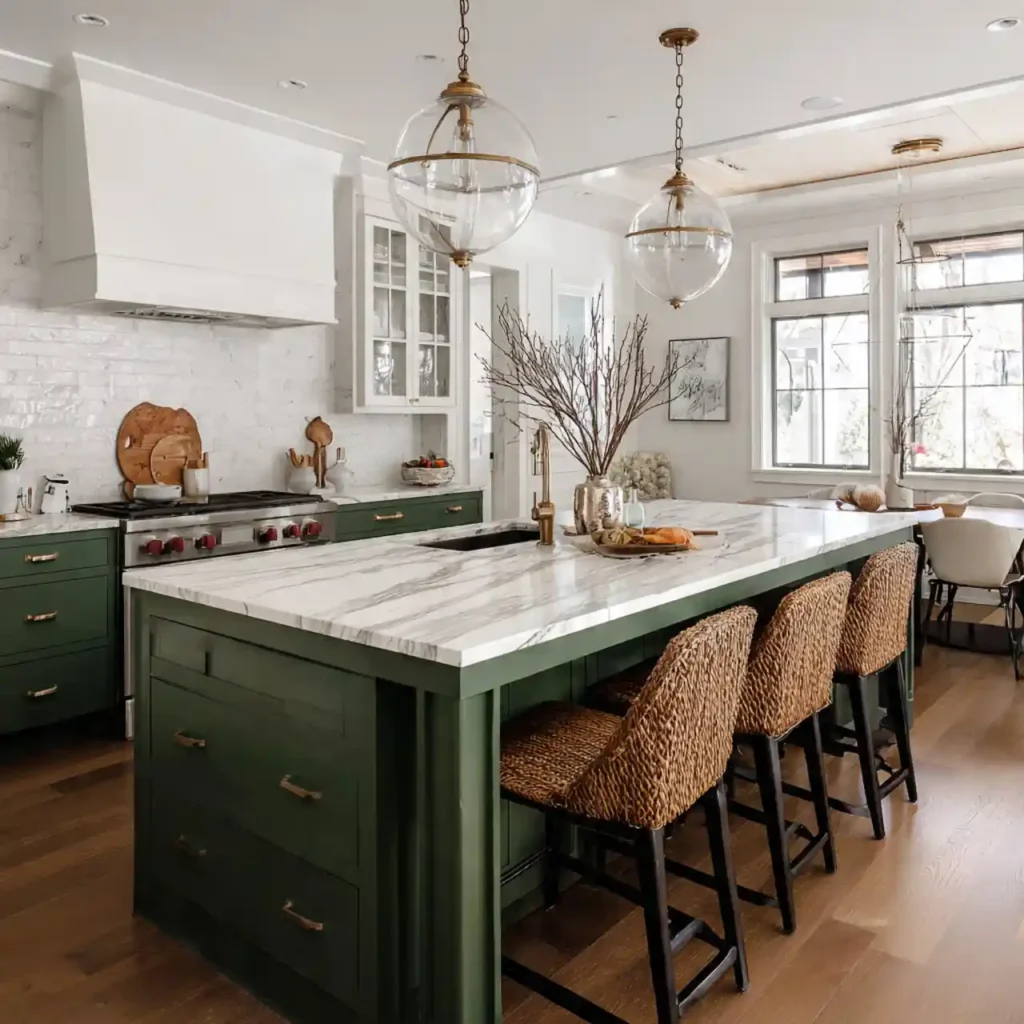 15-Green Kitchen Design