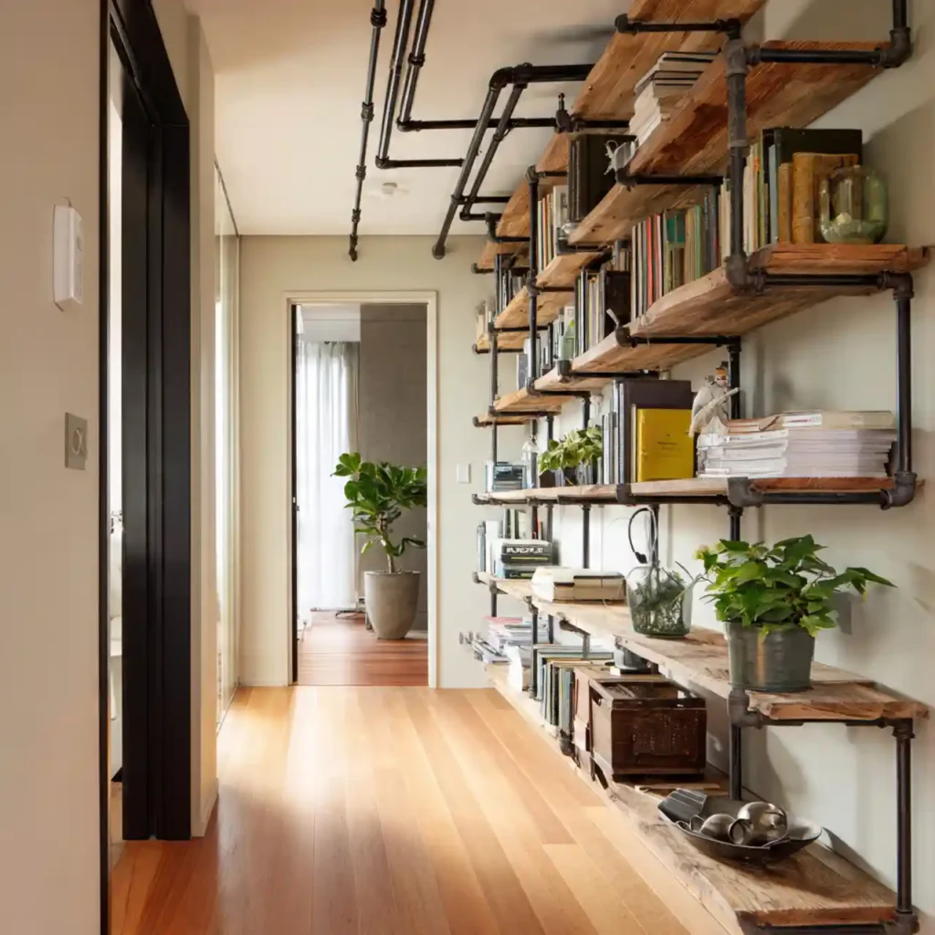 15-Hallway Wall Decor Idea