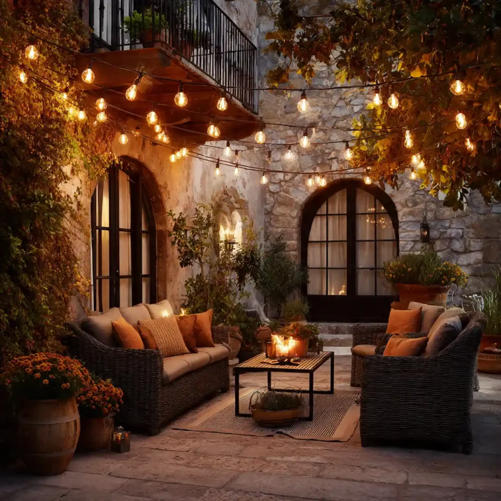 16-Fall Outdoor Decor Idea