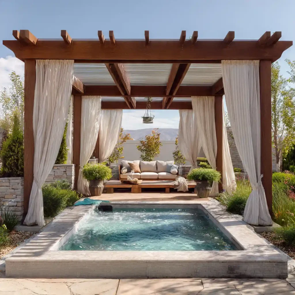 16-Jacuzzi Outdoor Idea