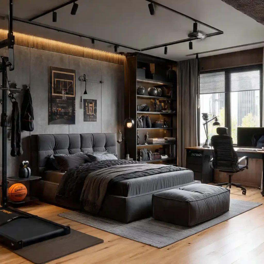 16-Men Bedroom Idea
